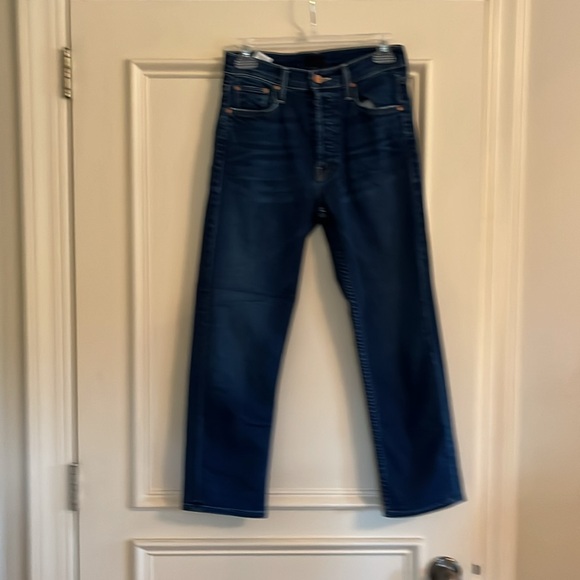 Mother Tomcat Cropped Jeans 27 Snipped in the Bud - Picture 6 of 7